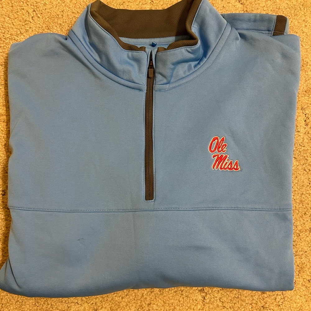 Nike Golf Ole Miss Quarter-Zip Pullover